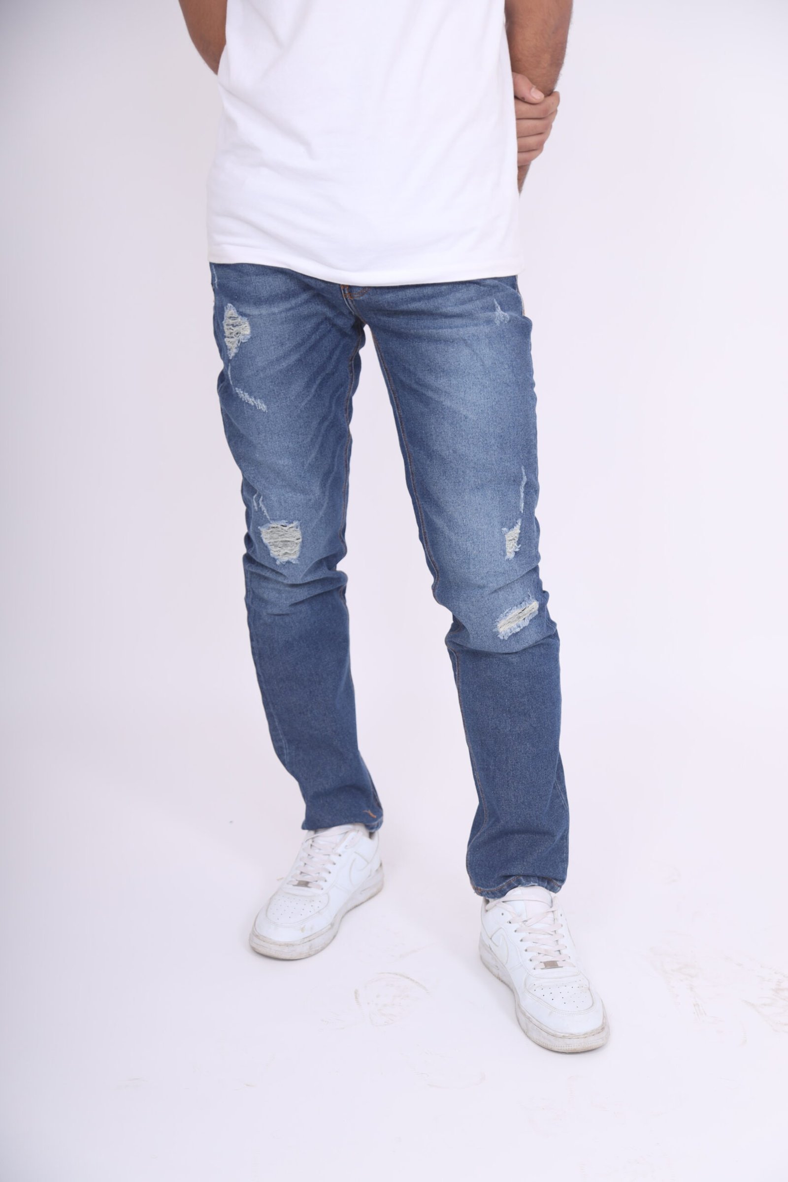 JEAN MONDAY SLIM - BLEU