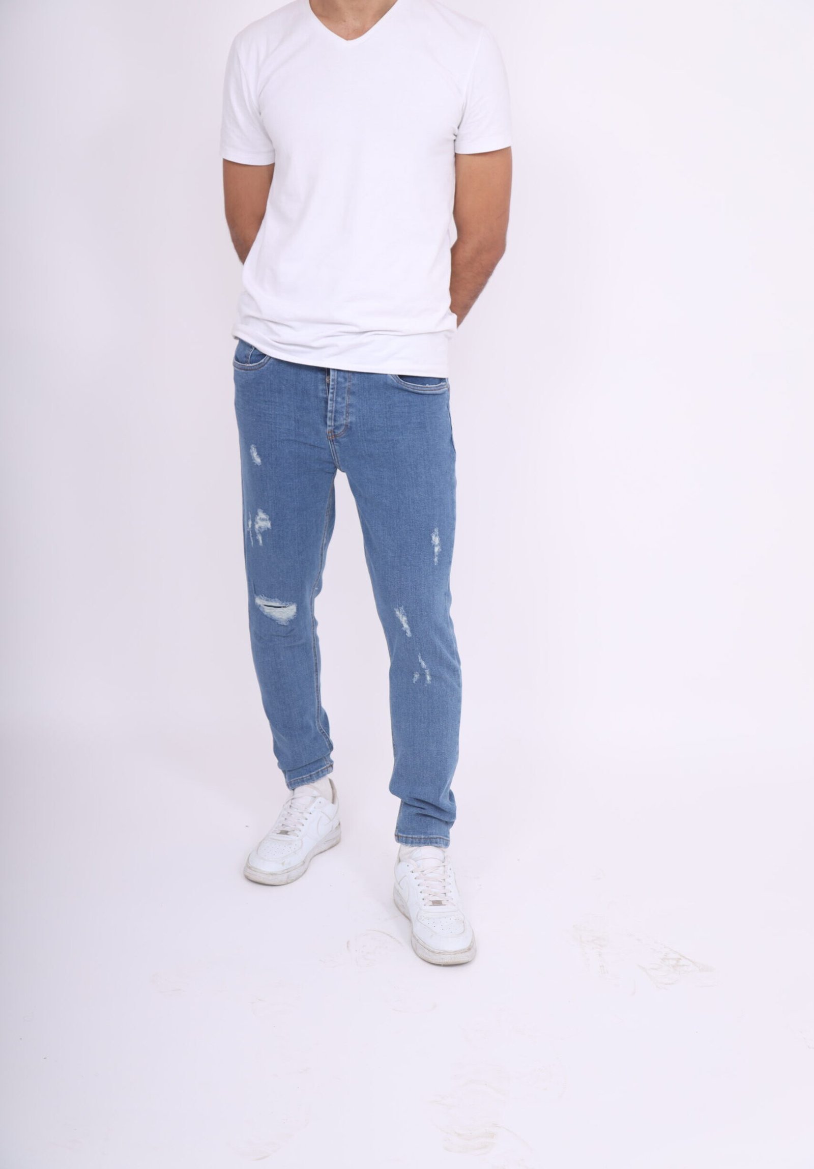 JEAN TORINO SKINNY COUPE - BLEU