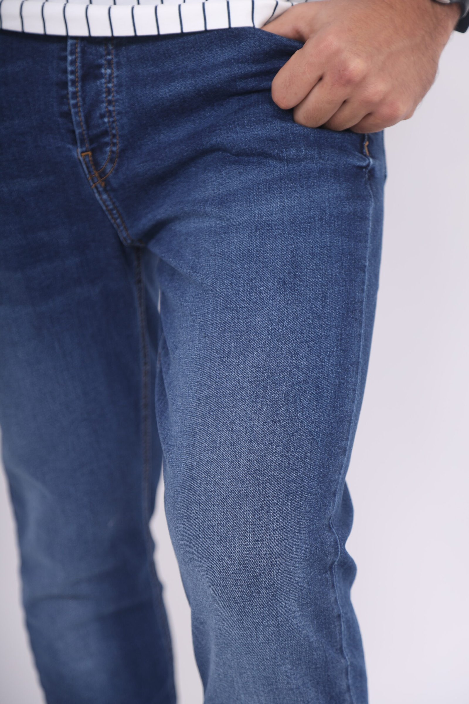 JEAN RIVERO SKINNY COUPE – BLEU