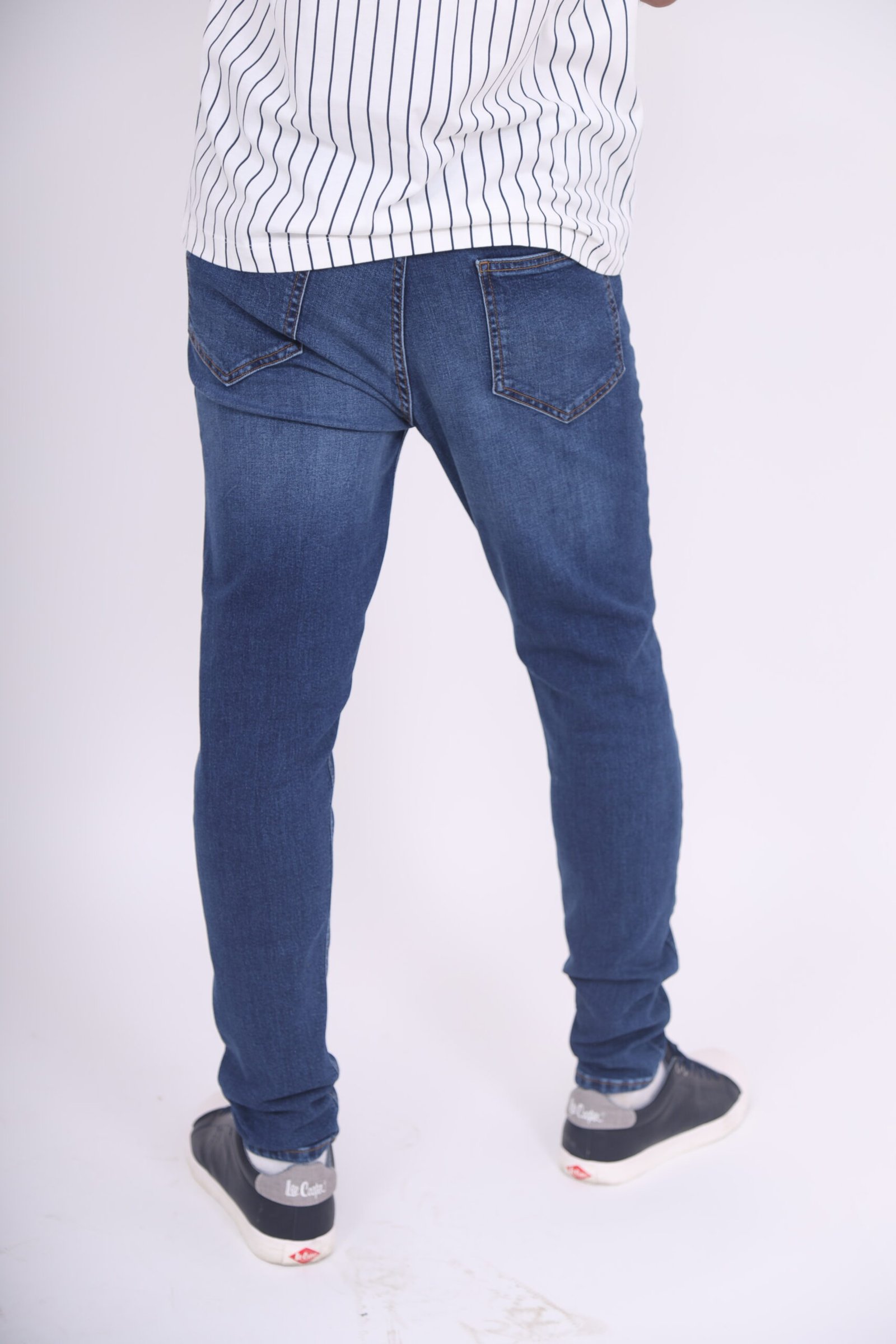 JEAN RIVERO SKINNY COUPE – BLEU