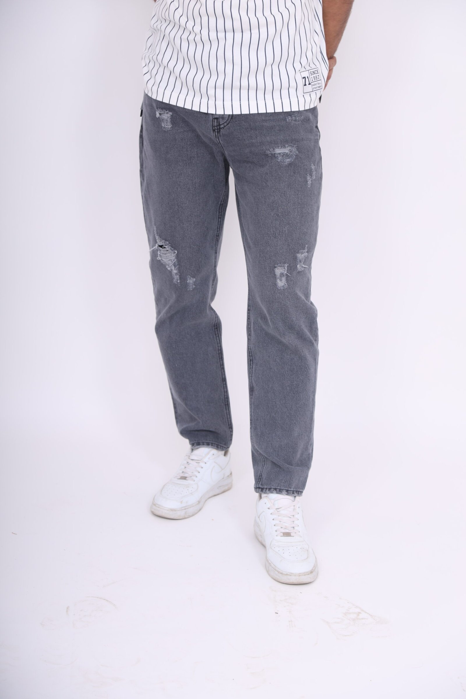 JEAN BOY-FRIEND - GRIS