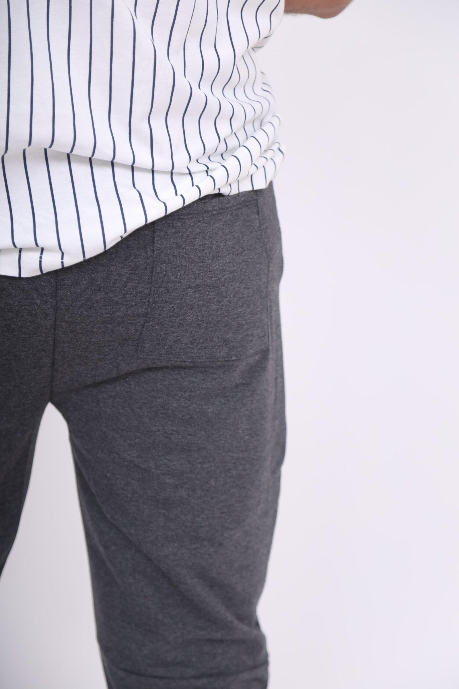 Jogging en molleton Gris