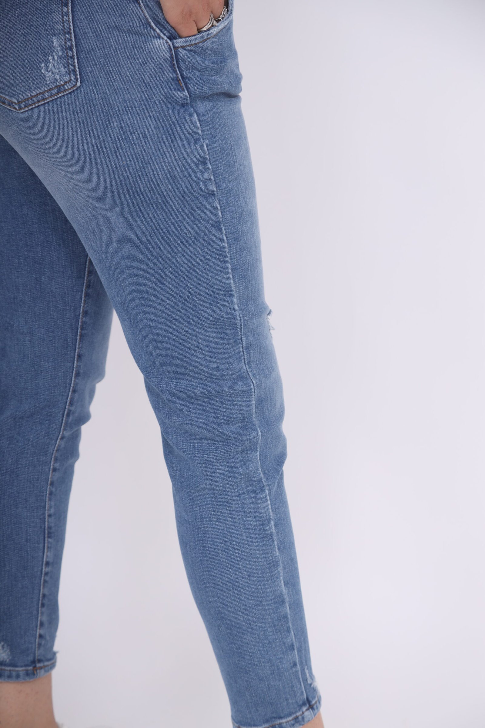 5X9A2397 JEAN SLIM DENIM - BLEU
