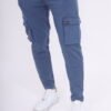 Pantalon de jogging Coupe cargo bleu