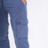 Pantalon de jogging Coupe cargo bleu