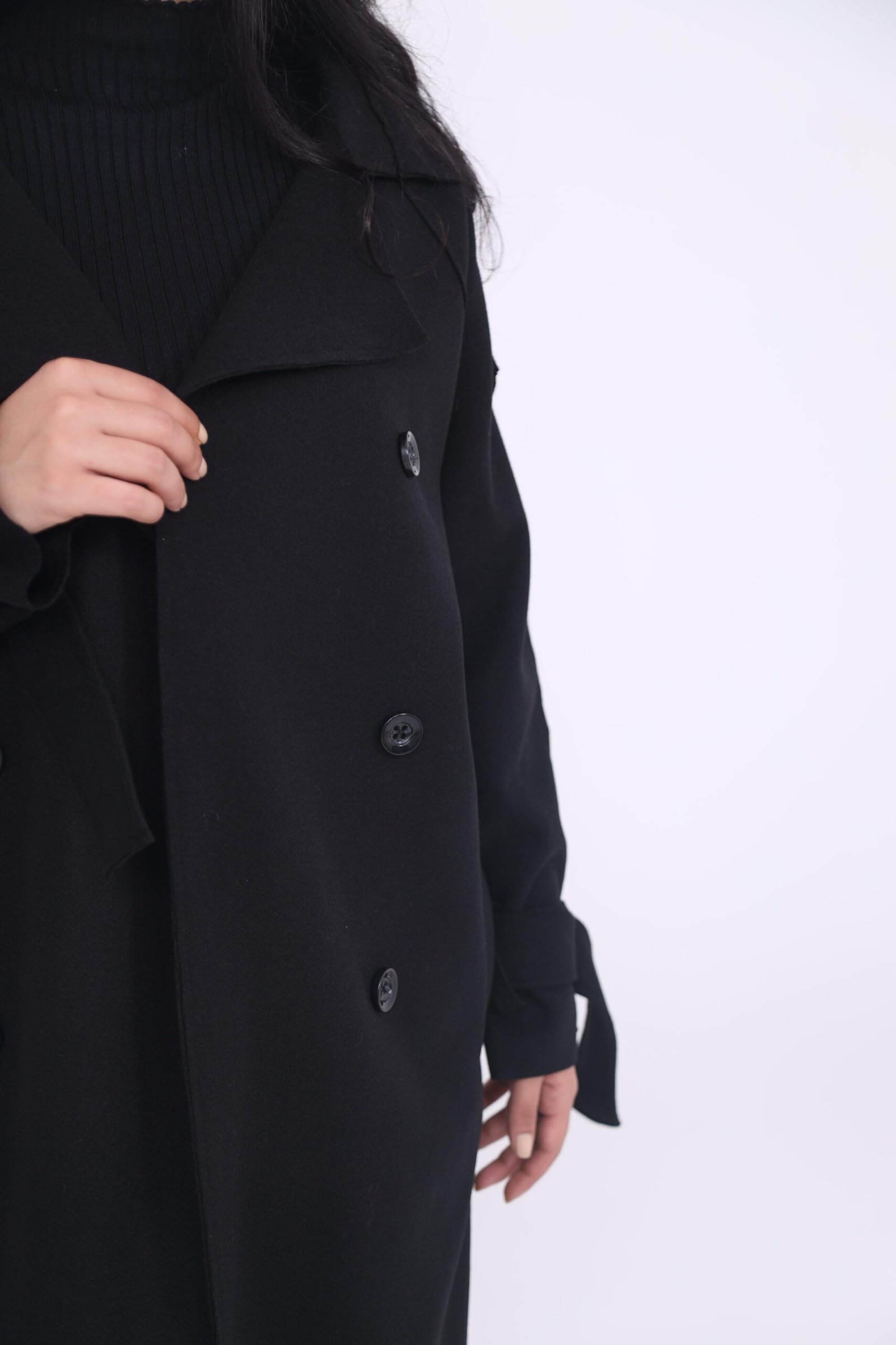 manteau femme noir